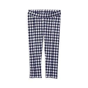 Janie And jack Houndstooth Ponte Pant In Navy Houndstooth Size 3T Girls